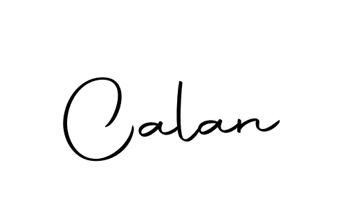 Design your own signature with our free online signature maker. With this signature software, you can create a handwritten (Autography-DOLnW) signature for name Calan. Calan signature style 10 images and pictures png