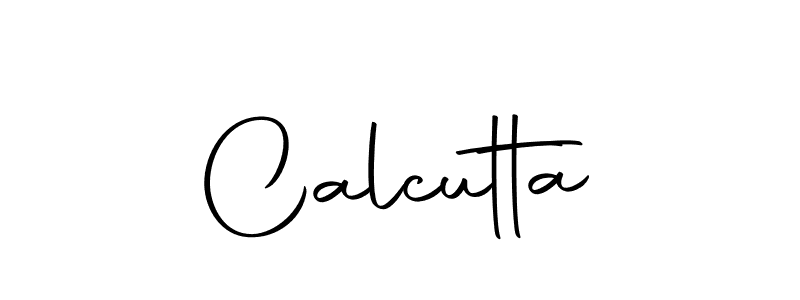 How to make Calcutta signature? Autography-DOLnW is a professional autograph style. Create handwritten signature for Calcutta name. Calcutta signature style 10 images and pictures png