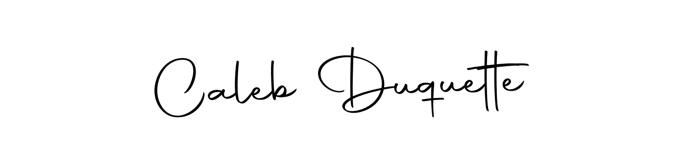 Make a short Caleb Duquette signature style. Manage your documents anywhere anytime using Autography-DOLnW. Create and add eSignatures, submit forms, share and send files easily. Caleb Duquette signature style 10 images and pictures png