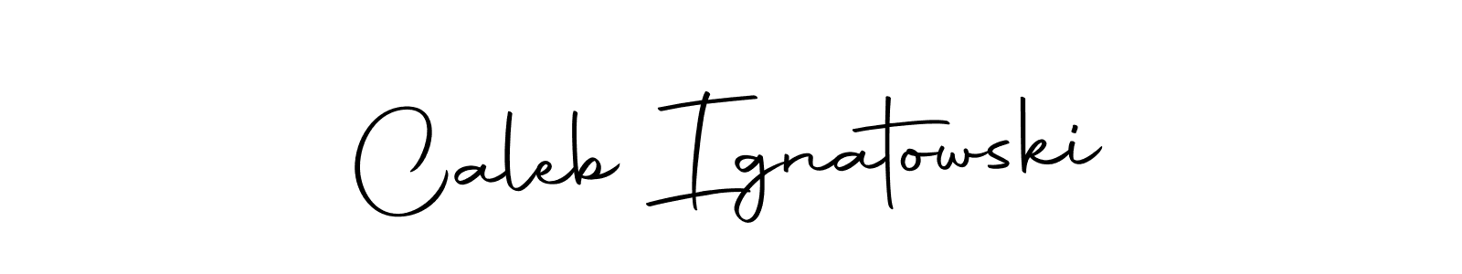 Caleb Ignatowski stylish signature style. Best Handwritten Sign (Autography-DOLnW) for my name. Handwritten Signature Collection Ideas for my name Caleb Ignatowski. Caleb Ignatowski signature style 10 images and pictures png