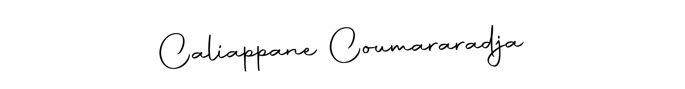 Create a beautiful signature design for name Caliappane Coumararadja. With this signature (Autography-DOLnW) fonts, you can make a handwritten signature for free. Caliappane Coumararadja signature style 10 images and pictures png