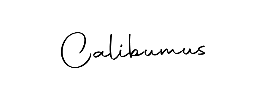 Design your own signature with our free online signature maker. With this signature software, you can create a handwritten (Autography-DOLnW) signature for name Calibumus. Calibumus signature style 10 images and pictures png