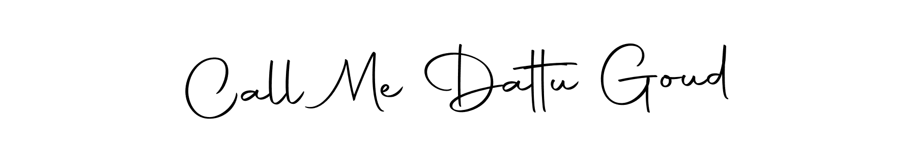 How to make Call Me Dattu Goud signature? Autography-DOLnW is a professional autograph style. Create handwritten signature for Call Me Dattu Goud name. Call Me Dattu Goud signature style 10 images and pictures png