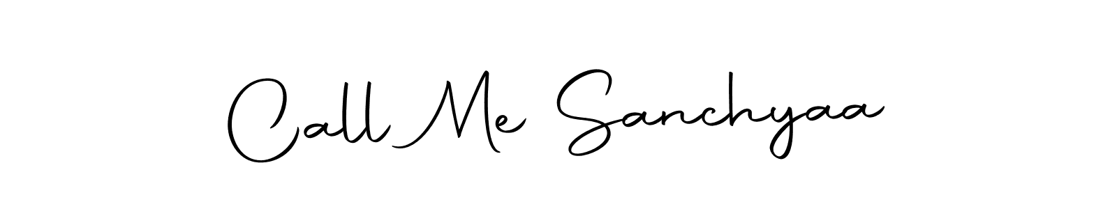 The best way (Autography-DOLnW) to make a short signature is to pick only two or three words in your name. The name Call Me Sanchyaa include a total of six letters. For converting this name. Call Me Sanchyaa signature style 10 images and pictures png