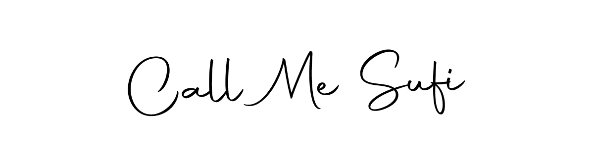 Similarly Autography-DOLnW is the best handwritten signature design. Signature creator online .You can use it as an online autograph creator for name Call Me Sufi. Call Me Sufi signature style 10 images and pictures png