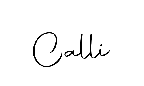 Make a beautiful signature design for name Calli. With this signature (Autography-DOLnW) style, you can create a handwritten signature for free. Calli signature style 10 images and pictures png