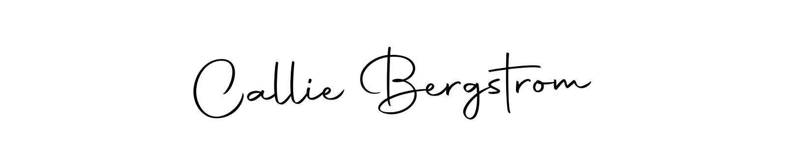 Create a beautiful signature design for name Callie Bergstrom. With this signature (Autography-DOLnW) fonts, you can make a handwritten signature for free. Callie Bergstrom signature style 10 images and pictures png
