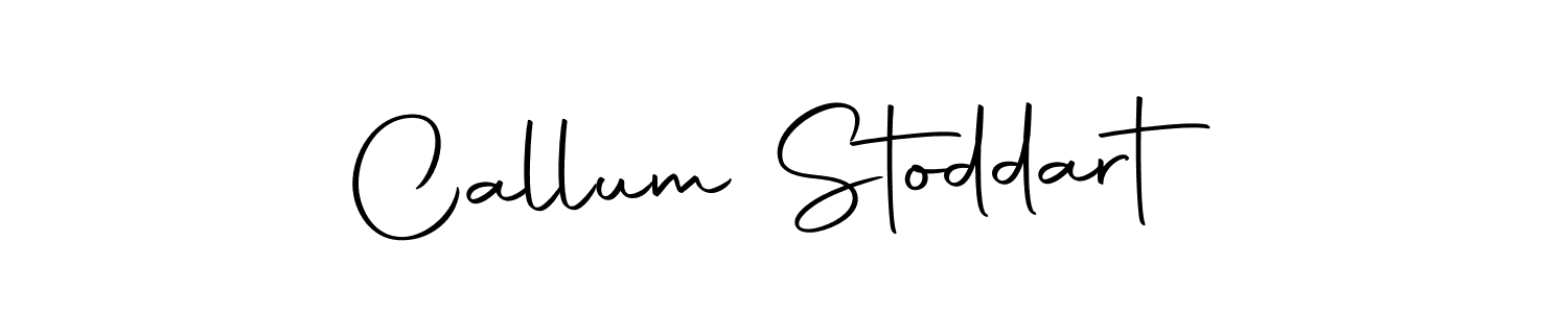 How to make Callum Stoddart name signature. Use Autography-DOLnW style for creating short signs online. This is the latest handwritten sign. Callum Stoddart signature style 10 images and pictures png