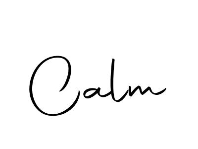 Create a beautiful signature design for name Calm. With this signature (Autography-DOLnW) fonts, you can make a handwritten signature for free. Calm signature style 10 images and pictures png