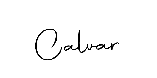 How to make Calvar signature? Autography-DOLnW is a professional autograph style. Create handwritten signature for Calvar name. Calvar signature style 10 images and pictures png