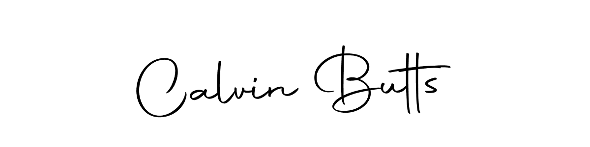 Use a signature maker to create a handwritten signature online. With this signature software, you can design (Autography-DOLnW) your own signature for name Calvin Butts. Calvin Butts signature style 10 images and pictures png