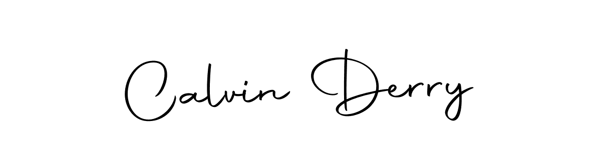 Design your own signature with our free online signature maker. With this signature software, you can create a handwritten (Autography-DOLnW) signature for name Calvin Derry. Calvin Derry signature style 10 images and pictures png