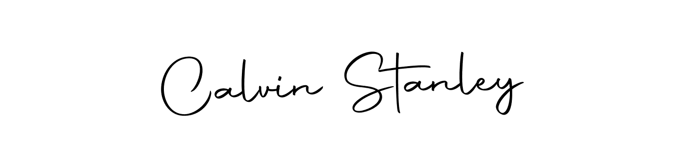 Design your own signature with our free online signature maker. With this signature software, you can create a handwritten (Autography-DOLnW) signature for name Calvin Stanley. Calvin Stanley signature style 10 images and pictures png