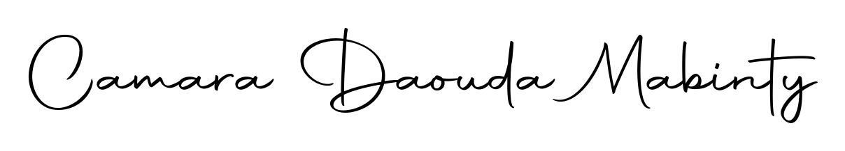 A stylish, flowing autograph style designed for name Camara Daouda Mabinty using Autography-DOLnW typography. Perfect for digital creative projects. Camara Daouda Mabinty signature style 10 images and pictures png