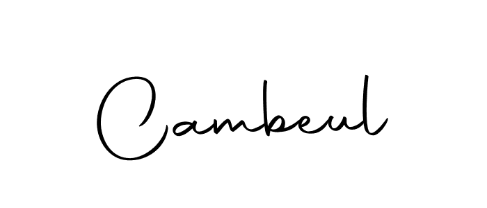 Make a beautiful signature design for name Cambeul. Use this online signature maker to create a handwritten signature for free. Cambeul signature style 10 images and pictures png