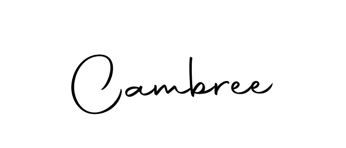 Similarly Autography-DOLnW is the best handwritten signature design. Signature creator online .You can use it as an online autograph creator for name Cambree. Cambree signature style 10 images and pictures png