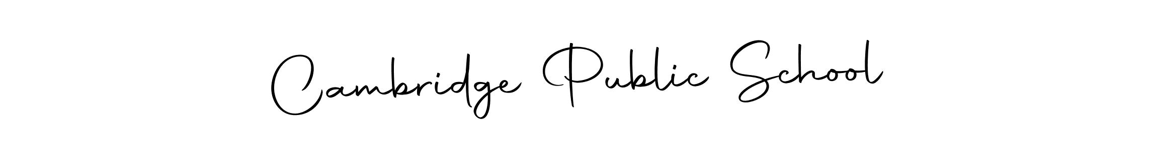 Use a signature maker to create a handwritten signature online. With this signature software, you can design (Autography-DOLnW) your own signature for name Cambridge Public School. Cambridge Public School signature style 10 images and pictures png