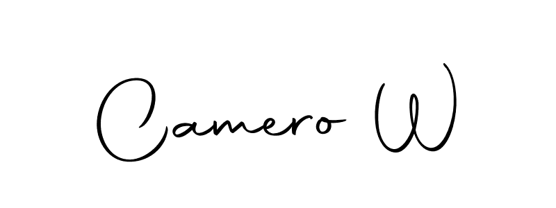 Similarly Autography-DOLnW is the best handwritten signature design. Signature creator online .You can use it as an online autograph creator for name Camero W. Camero W signature style 10 images and pictures png