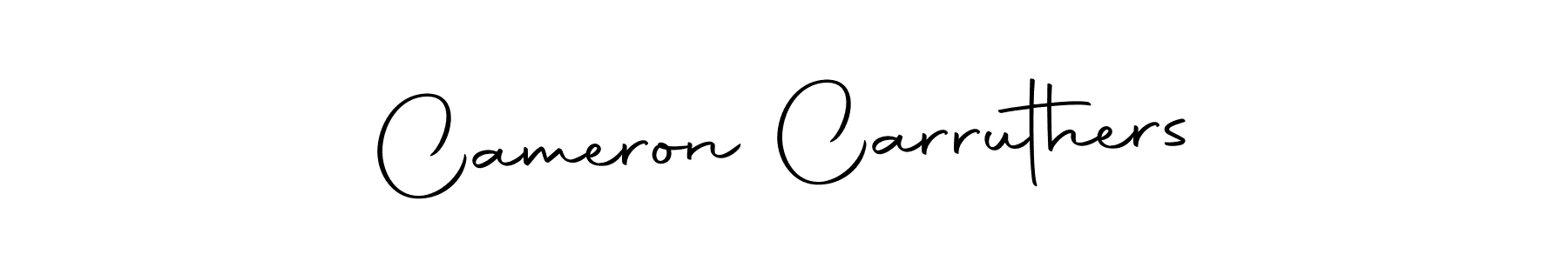 Cameron Carruthers stylish signature style. Best Handwritten Sign (Autography-DOLnW) for my name. Handwritten Signature Collection Ideas for my name Cameron Carruthers. Cameron Carruthers signature style 10 images and pictures png