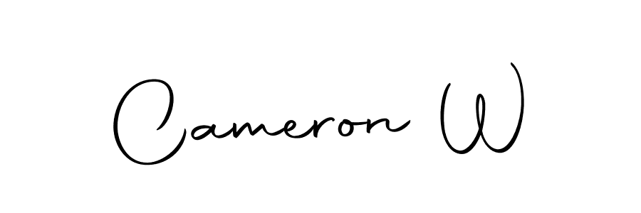 if you are searching for the best signature style for your name Cameron W. so please give up your signature search. here we have designed multiple signature styles  using Autography-DOLnW. Cameron W signature style 10 images and pictures png