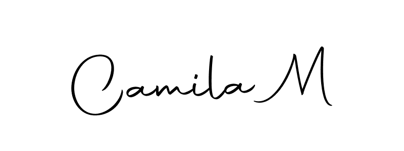 Once you've used our free online signature maker to create your best signature Autography-DOLnW style, it's time to enjoy all of the benefits that Camila M name signing documents. Camila M signature style 10 images and pictures png