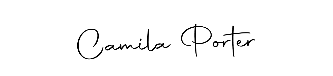 How to make Camila Porter signature? Autography-DOLnW is a professional autograph style. Create handwritten signature for Camila Porter name. Camila Porter signature style 10 images and pictures png