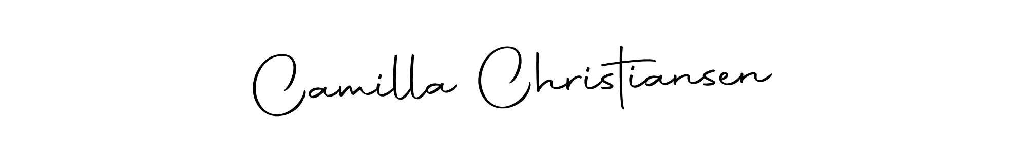 Autography-DOLnW is a professional signature style that is perfect for those who want to add a touch of class to their signature. It is also a great choice for those who want to make their signature more unique. Get Camilla Christiansen name to fancy signature for free. Camilla Christiansen signature style 10 images and pictures png