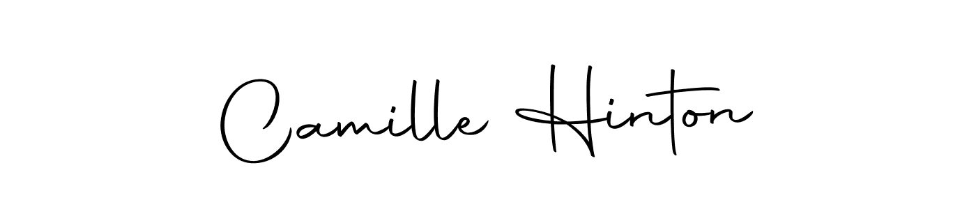 Design your own signature with our free online signature maker. With this signature software, you can create a handwritten (Autography-DOLnW) signature for name Camille Hinton. Camille Hinton signature style 10 images and pictures png