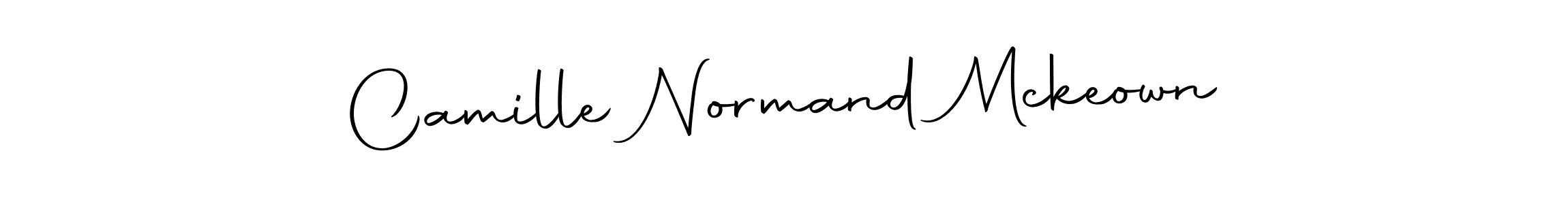 Use a signature maker to create a handwritten signature online. With this signature software, you can design (Autography-DOLnW) your own signature for name Camille Normand Mckeown. Camille Normand Mckeown signature style 10 images and pictures png