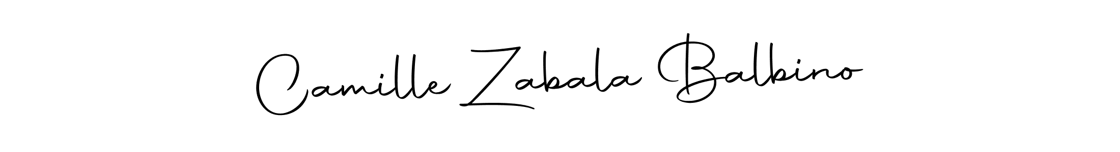 Camille Zabala Balbino stylish signature style. Best Handwritten Sign (Autography-DOLnW) for my name. Handwritten Signature Collection Ideas for my name Camille Zabala Balbino. Camille Zabala Balbino signature style 10 images and pictures png