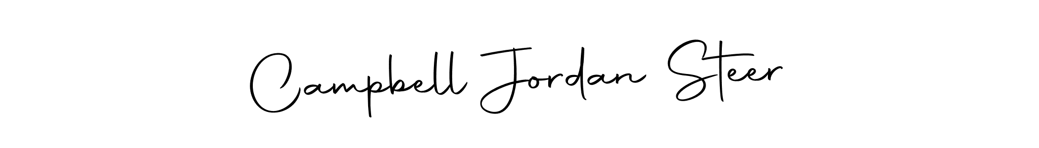 Make a beautiful signature design for name Campbell Jordan Steer. With this signature (Autography-DOLnW) style, you can create a handwritten signature for free. Campbell Jordan Steer signature style 10 images and pictures png