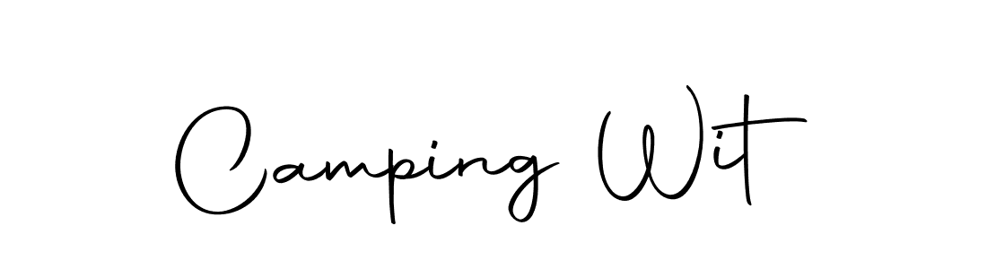 How to make Camping Wit signature? Autography-DOLnW is a professional autograph style. Create handwritten signature for Camping Wit name. Camping Wit signature style 10 images and pictures png