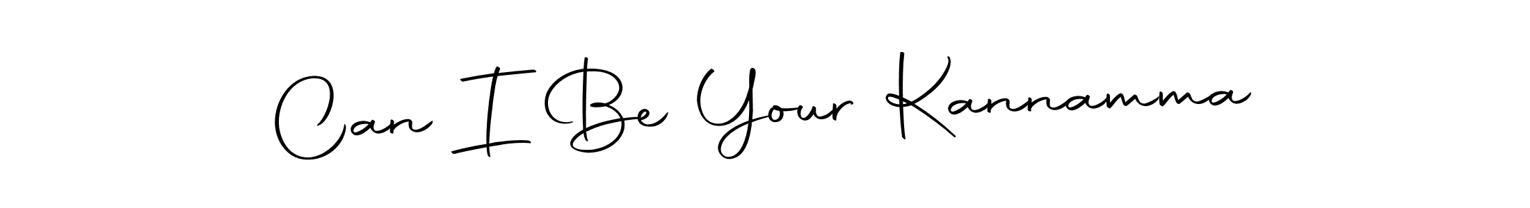 Design your own signature with our free online signature maker. With this signature software, you can create a handwritten (Autography-DOLnW) signature for name Can I Be Your Kannamma. Can I Be Your Kannamma signature style 10 images and pictures png