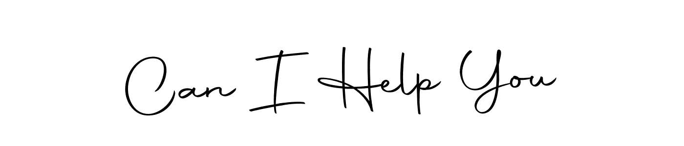 This is the best signature style for the Can I Help You name. Also you like these signature font (Autography-DOLnW). Mix name signature. Can I Help You signature style 10 images and pictures png