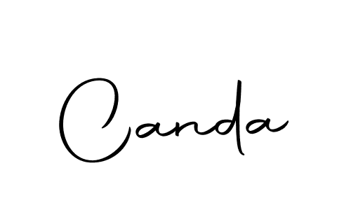 You should practise on your own different ways (Autography-DOLnW) to write your name (Canda) in signature. don't let someone else do it for you. Canda signature style 10 images and pictures png