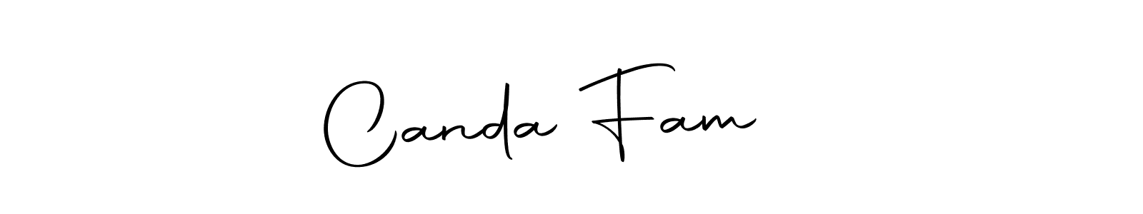 This is the best signature style for the Canda Fam ❤️ name. Also you like these signature font (Autography-DOLnW). Mix name signature. Canda Fam ❤️ signature style 10 images and pictures png