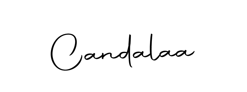 Create a beautiful signature design for name Candalaa. With this signature (Autography-DOLnW) fonts, you can make a handwritten signature for free. Candalaa signature style 10 images and pictures png