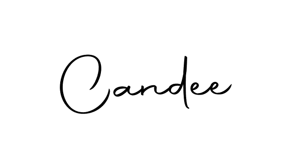 Create a beautiful signature design for name Candee. With this signature (Autography-DOLnW) fonts, you can make a handwritten signature for free. Candee signature style 10 images and pictures png