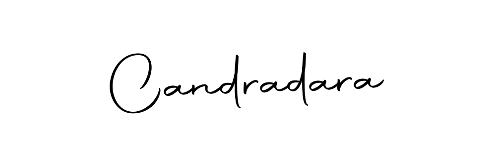 Design your own signature with our free online signature maker. With this signature software, you can create a handwritten (Autography-DOLnW) signature for name Candradara. Candradara signature style 10 images and pictures png