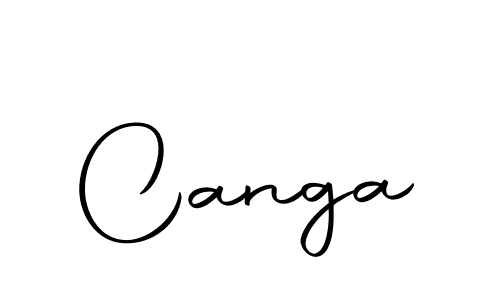 Create a beautiful signature design for name Canga. With this signature (Autography-DOLnW) fonts, you can make a handwritten signature for free. Canga signature style 10 images and pictures png