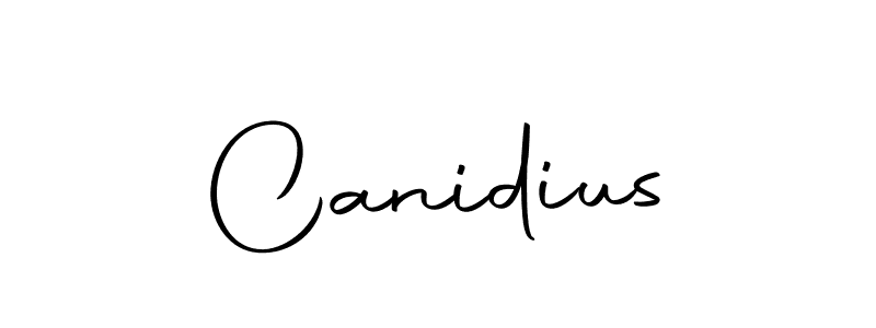 You should practise on your own different ways (Autography-DOLnW) to write your name (Canidius) in signature. don't let someone else do it for you. Canidius signature style 10 images and pictures png