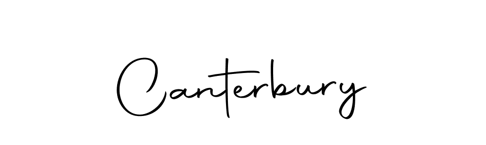 Create a beautiful signature design for name Canterbury. With this signature (Autography-DOLnW) fonts, you can make a handwritten signature for free. Canterbury signature style 10 images and pictures png