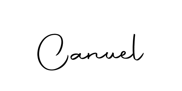 Design your own signature with our free online signature maker. With this signature software, you can create a handwritten (Autography-DOLnW) signature for name Canuel. Canuel signature style 10 images and pictures png