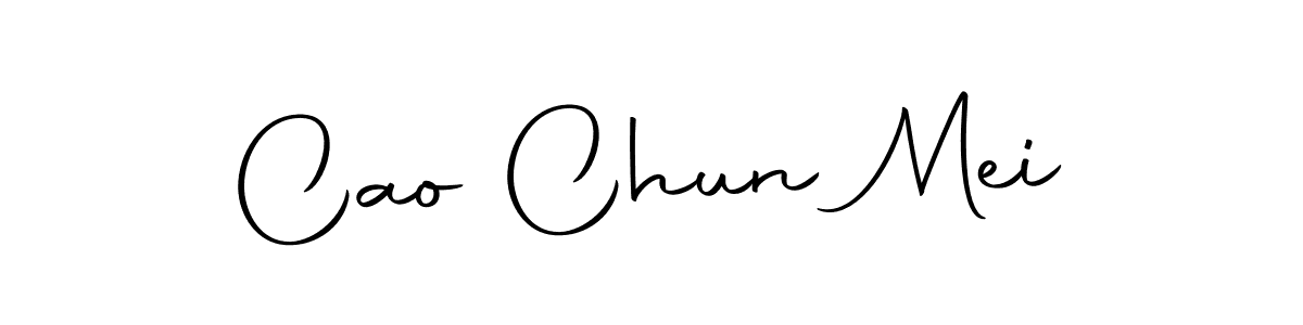 Also we have Cao Chun Mei name is the best signature style. Create professional handwritten signature collection using Autography-DOLnW autograph style. Cao Chun Mei signature style 10 images and pictures png