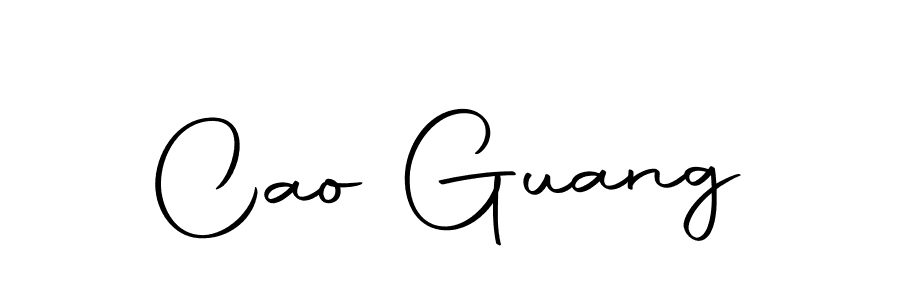 Create a beautiful signature design for name Cao Guang. With this signature (Autography-DOLnW) fonts, you can make a handwritten signature for free. Cao Guang signature style 10 images and pictures png