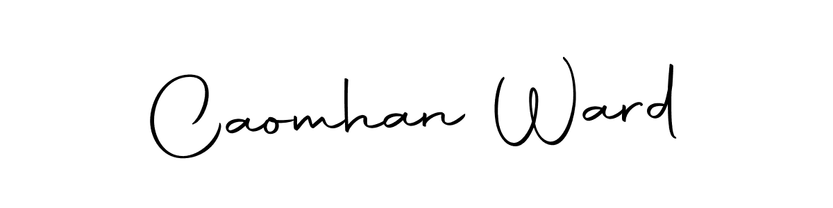 Make a beautiful signature design for name Caomhan Ward. Use this online signature maker to create a handwritten signature for free. Caomhan Ward signature style 10 images and pictures png
