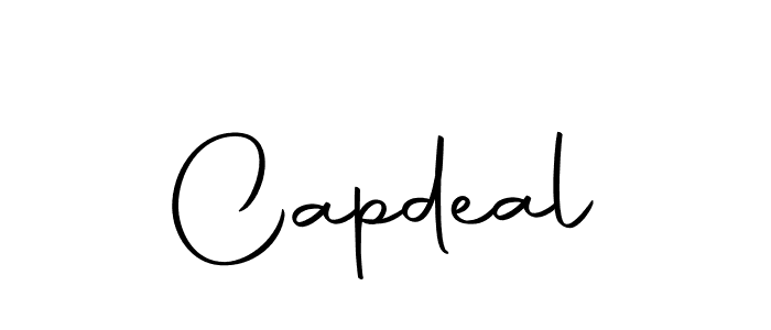 You should practise on your own different ways (Autography-DOLnW) to write your name (Capdeal) in signature. don't let someone else do it for you. Capdeal signature style 10 images and pictures png