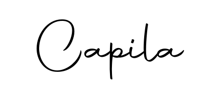 Stand out with a creative autograph for Capila. The Autography-DOLnW styling blends modern aesthetics with classic signature flourishes. Capila signature style 10 images and pictures png
