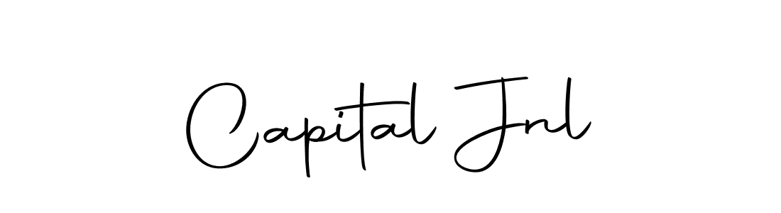 Make a beautiful signature design for name Capital Jnl. With this signature (Autography-DOLnW) style, you can create a handwritten signature for free. Capital Jnl signature style 10 images and pictures png