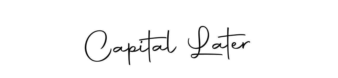 You should practise on your own different ways (Autography-DOLnW) to write your name (Capital Later) in signature. don't let someone else do it for you. Capital Later signature style 10 images and pictures png